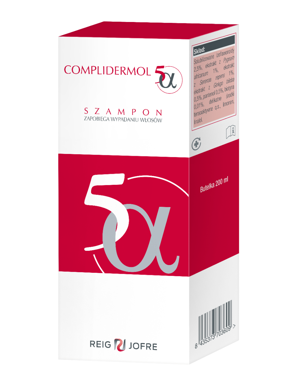 Complidermol 5α Szampon
